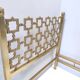 Postmodern Sculptural Brass Single Bed by Luciano Frigerio, Italy