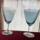 Set of 7 iridescent glasses