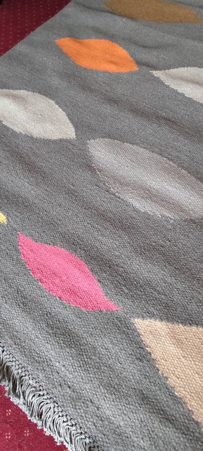 Wool cotton rug 230*160 cm