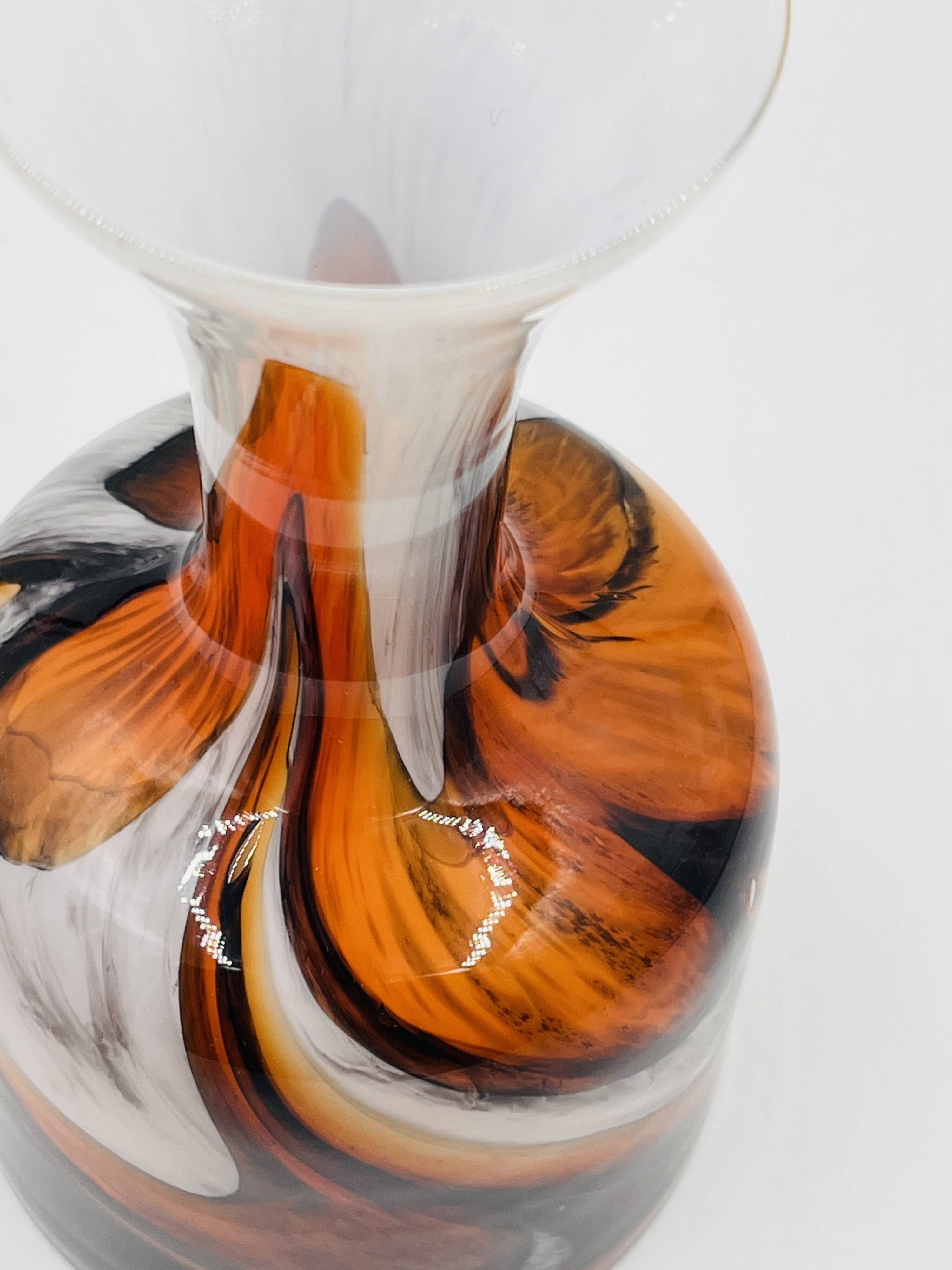 Carlo Moretti opaline vase