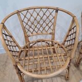 Fauteuils en rotin