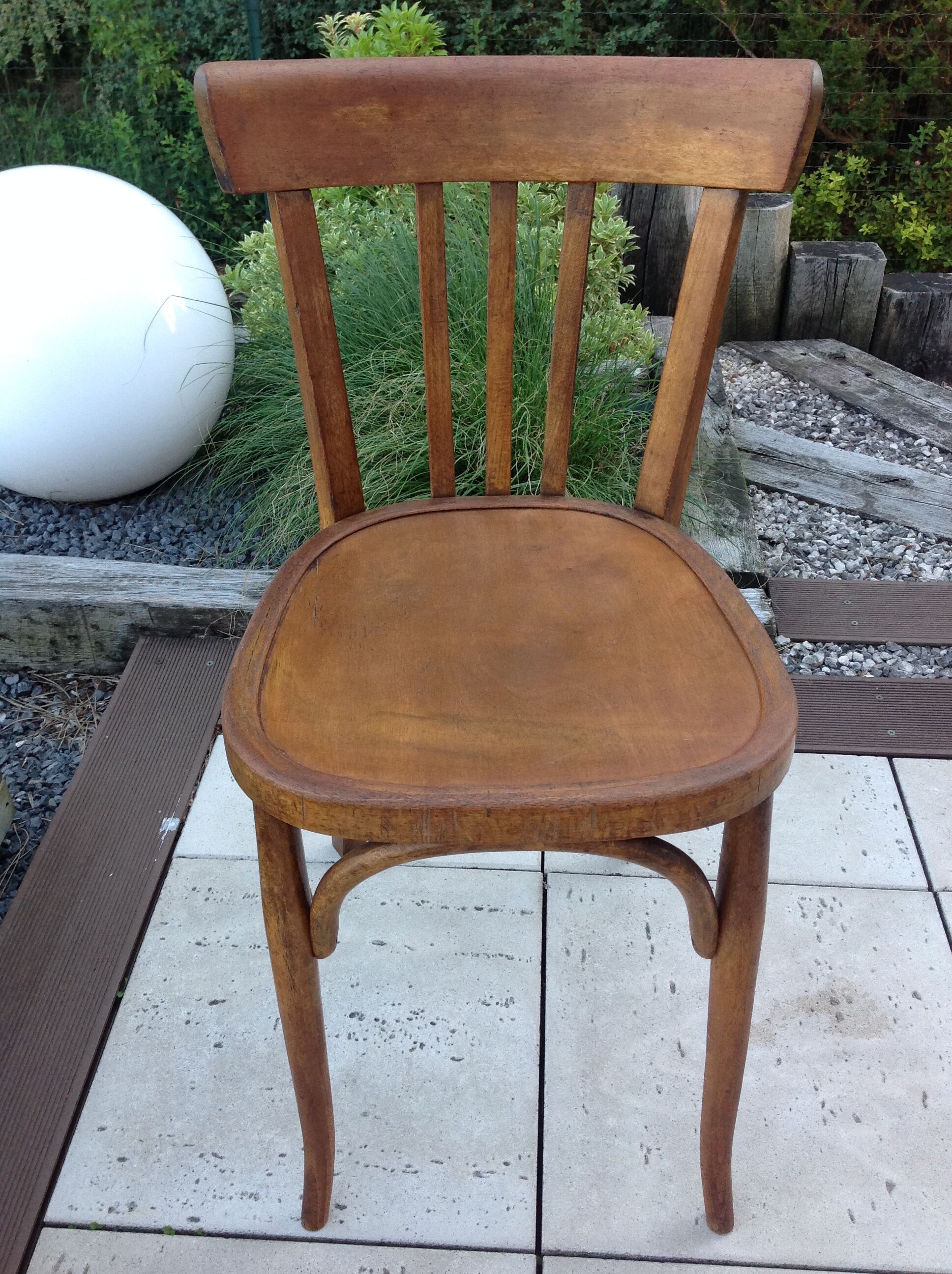 Mahieu bistro chair / vintage 50s