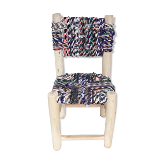 Recycled fabric chair