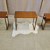 Danish vintage teak nest of tables by Johannes Andersen  1960s