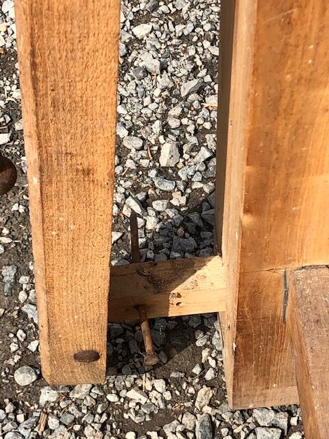 Former handyman's workbench