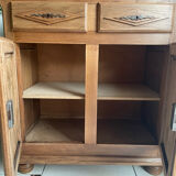 Oak buffet – restoration inspired by wabi-sabi