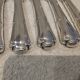 12 silver-plated table knives by Ercuis Valencay, 25cm