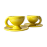 Pair of ceramic cups Cerenne Vallauris