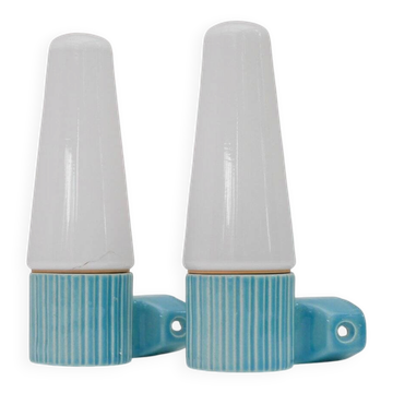 Mid-century modern sconce by Sigvard Bernadotte for Ifö, set of 2