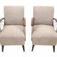 Paire de fauteuils vintage, République tchèque, années 1960