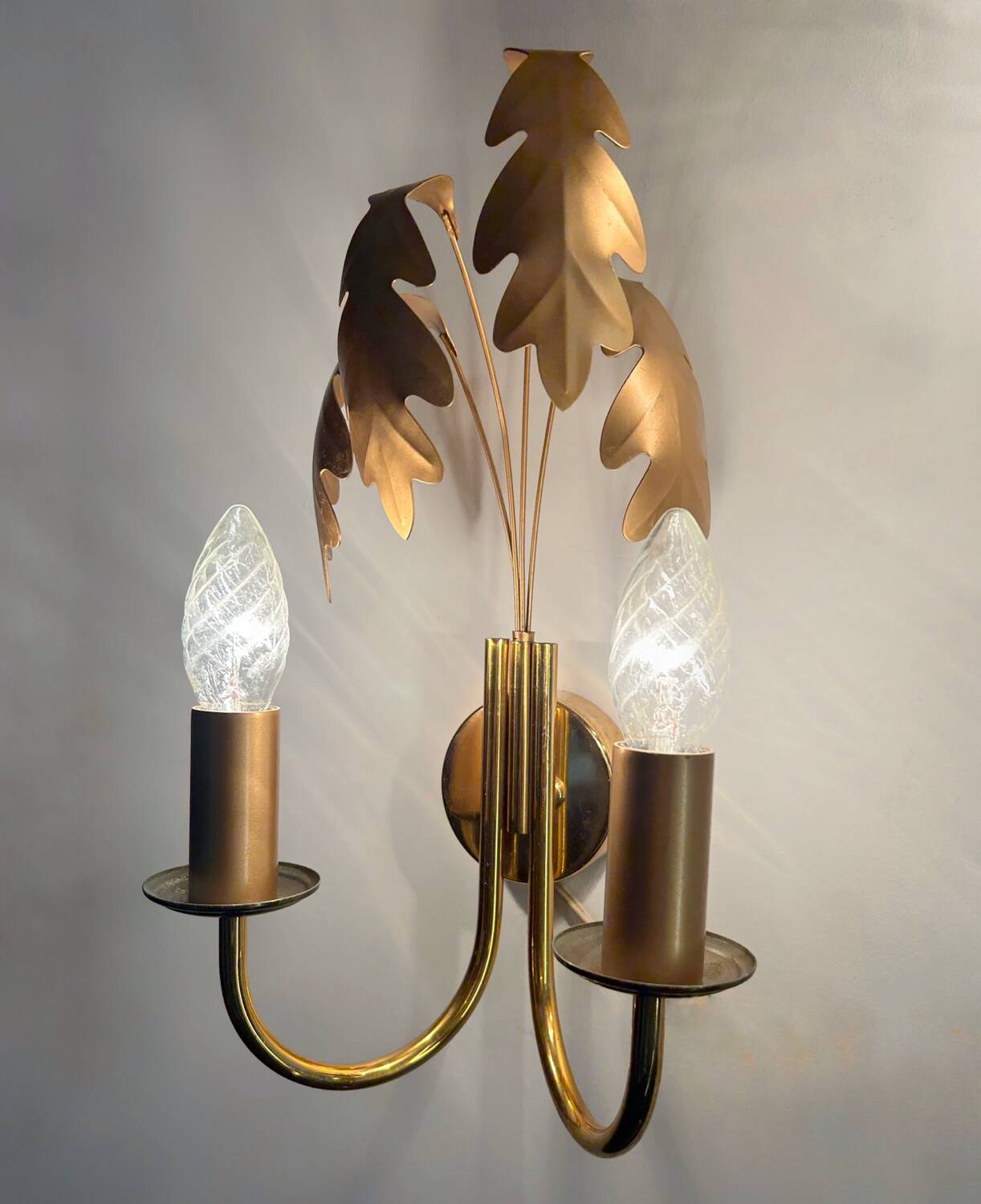 Naturalist wall lights from the 70s/80s (X2)