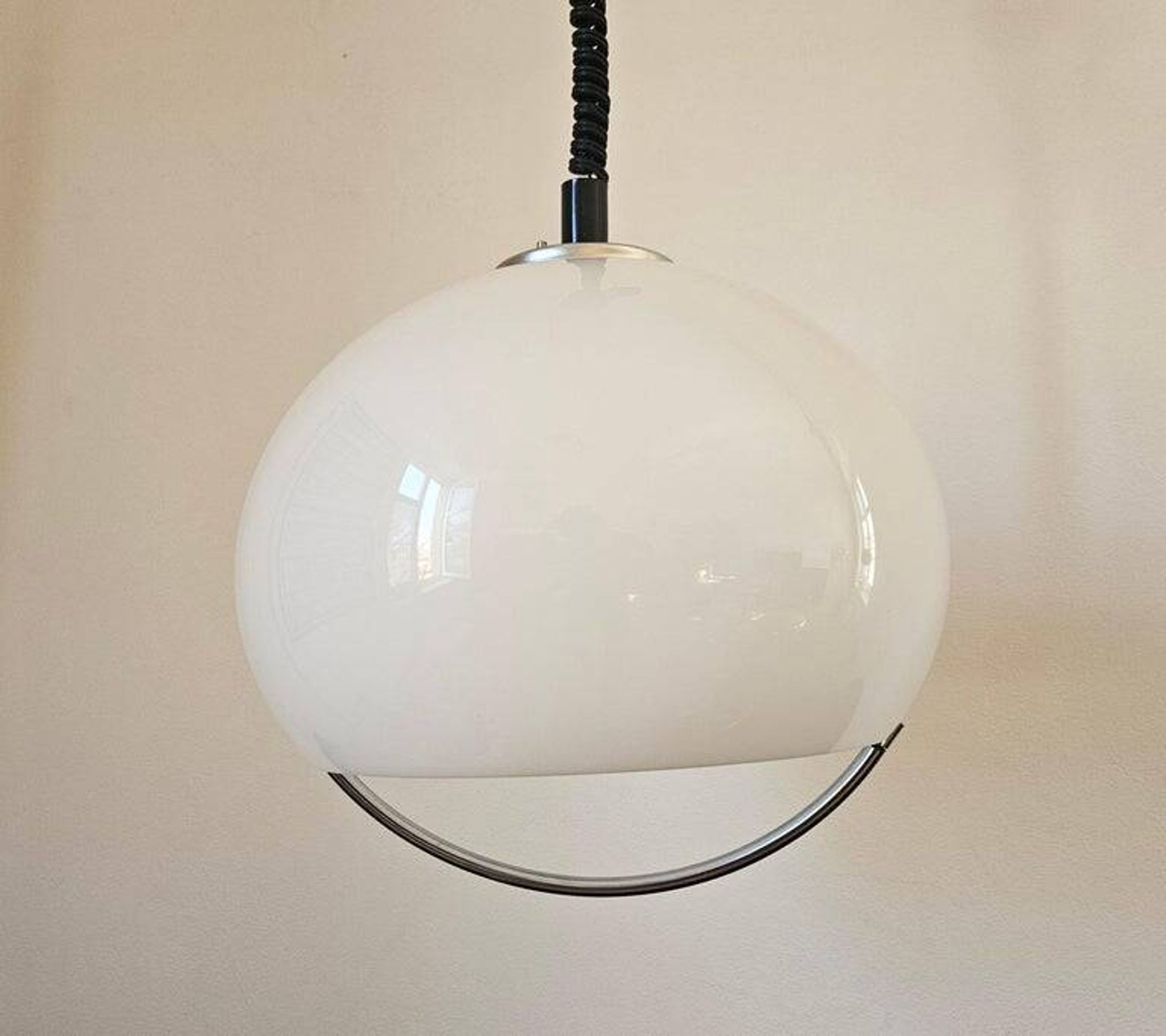 Mid-Century Pendant by Meblo, designed by Harvey Guzzini, Italy, 1970s