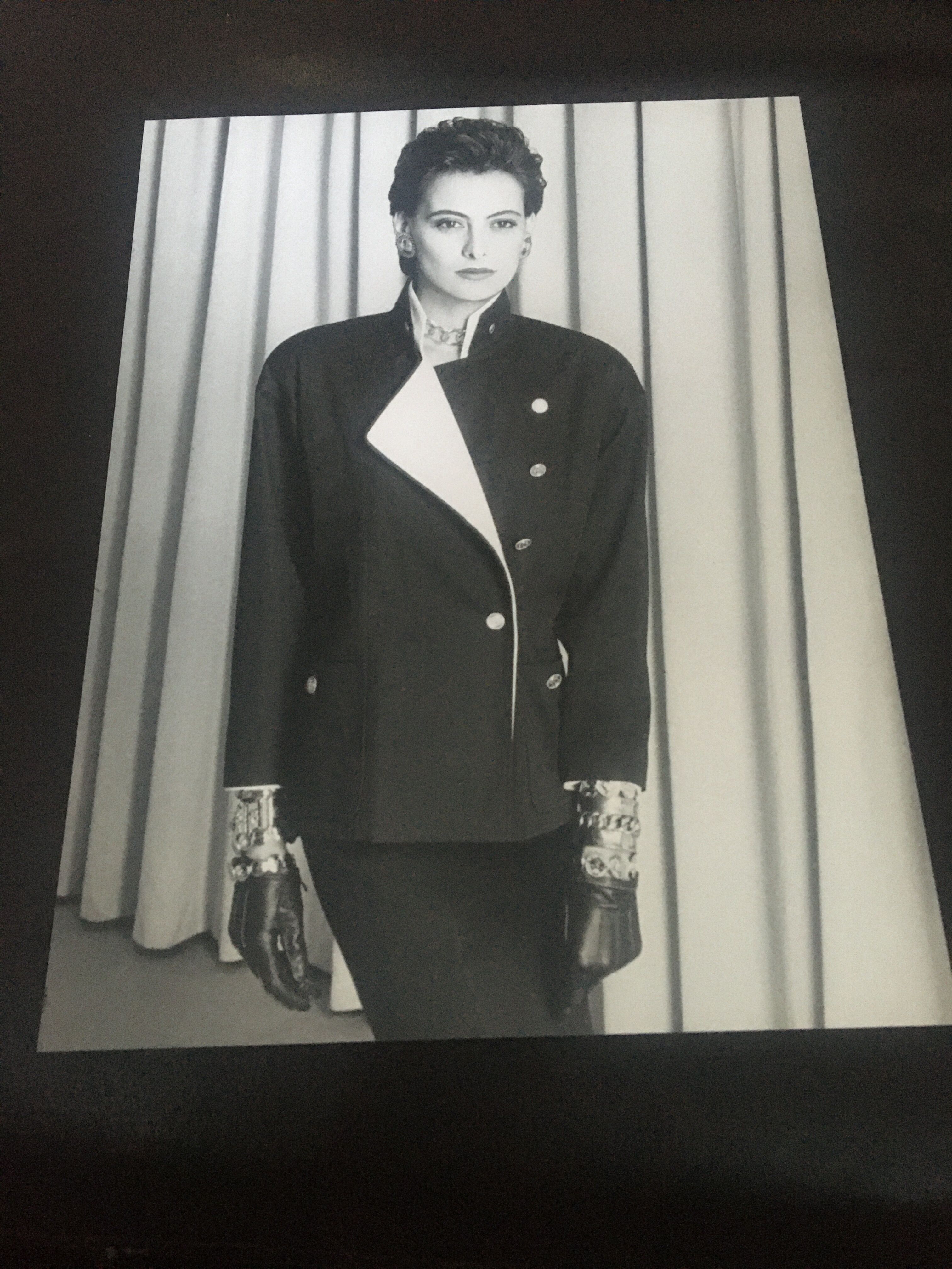Photographie vintage Chanel, 1986, Ines de la Fressange par Karl Lagerfeld