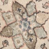 3x10 Rug For Hallway Pale Red Oriental Vintage Runner Rug 91x315Cm