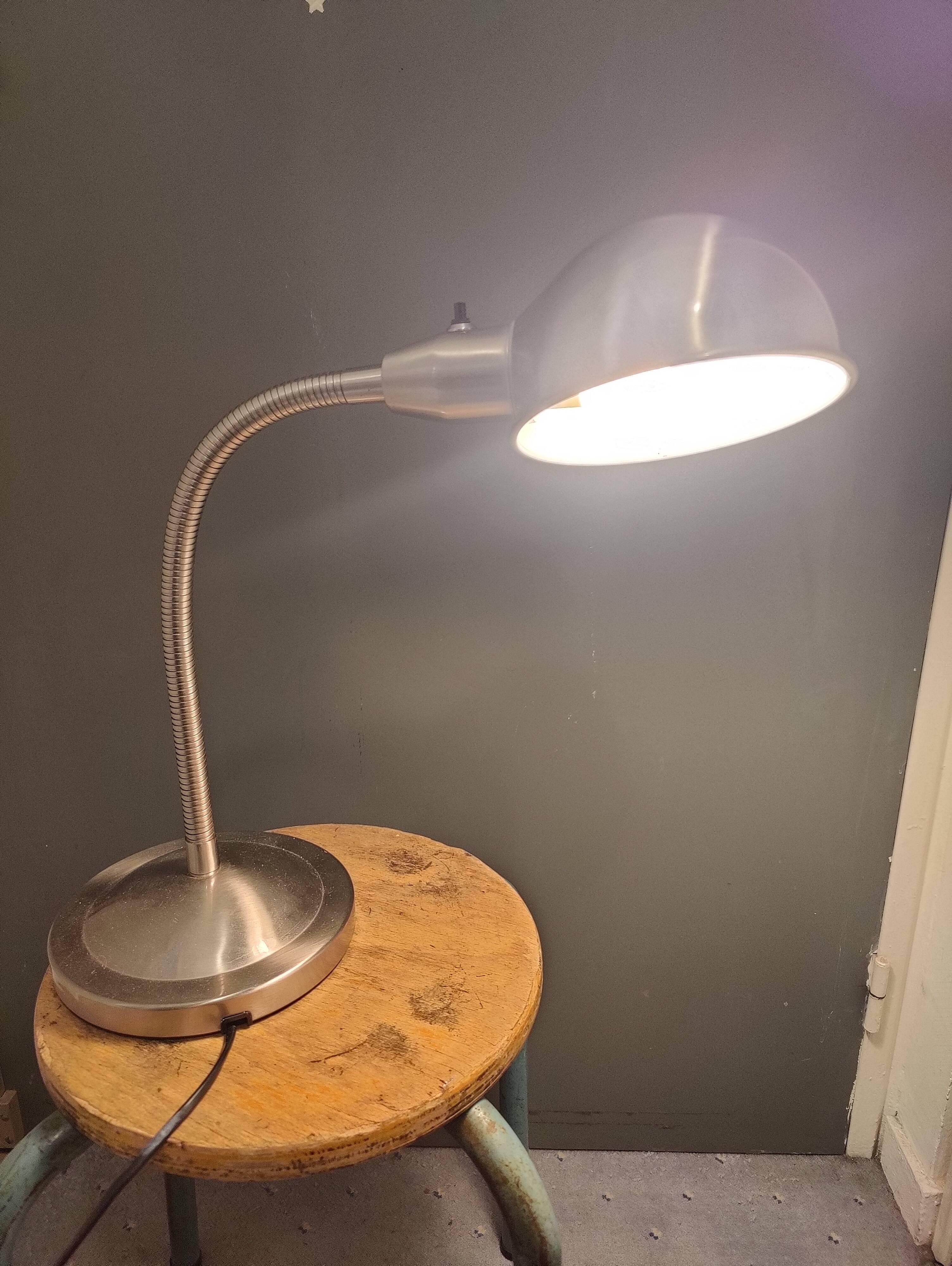 Ikea lamp Format A0103 chrome vintage 1980s