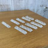 Set of 10 vintage knife rests