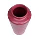 Burgundy ceramic vase MF Design, Germany 1980s.