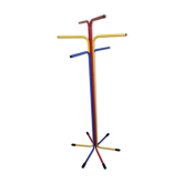 Portemanteau coloré Tord Bjorklund années 80