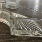 Plat de service ancien à compartiment