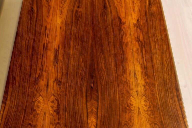 Hans J Wegner rosewood table by Andreas Tuck 1950s