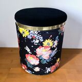 Restored vintage pouf