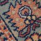 Tapis vintage coloré en 100 % pure laine vierge 290 x 200 cm