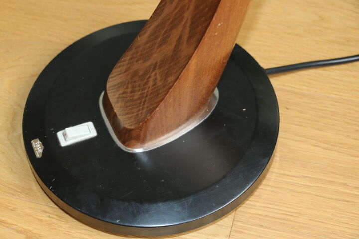 Fase black office lamp with reflector 1950