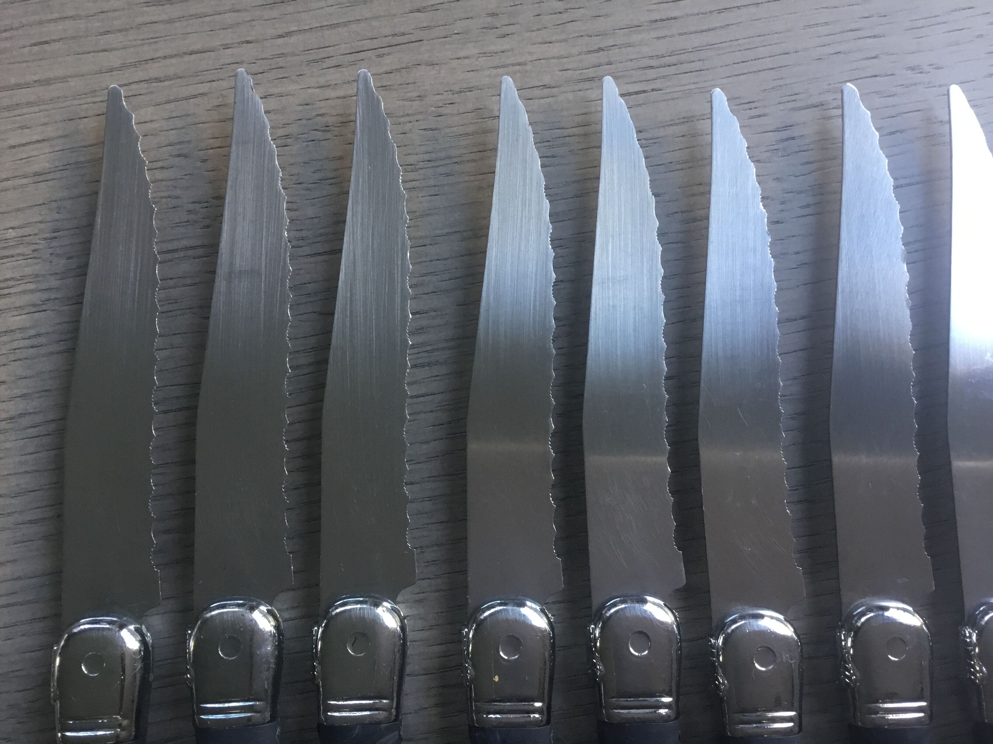 Set of 10 Laguiole Knives