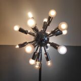 Sputnik lamp 18 chrome metal lights, foot switch