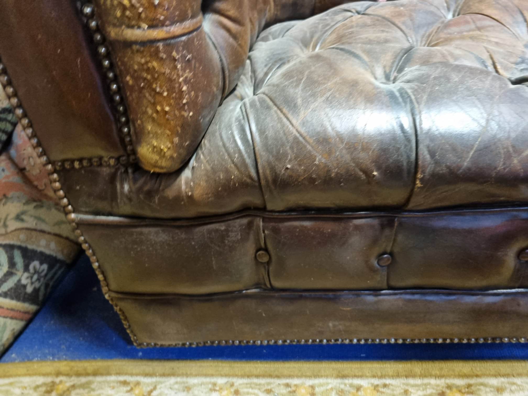 Antique chesterfield sofa