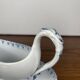 Saucière Sarreguemines U&C modèle Flore, XIXème s