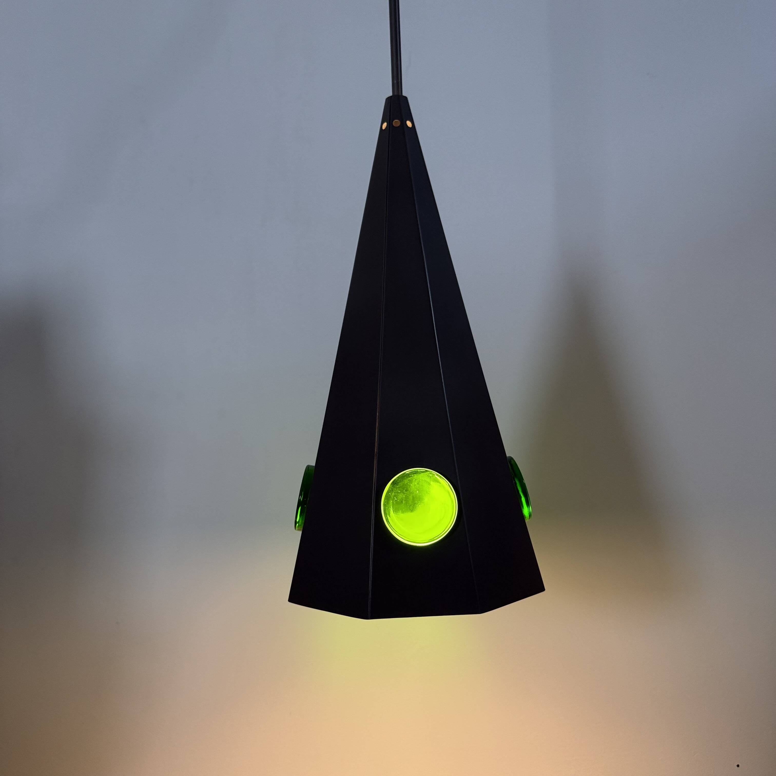 Danish design hanging lamp by Svend Aage Holm Sørensen for Holm Sørensen