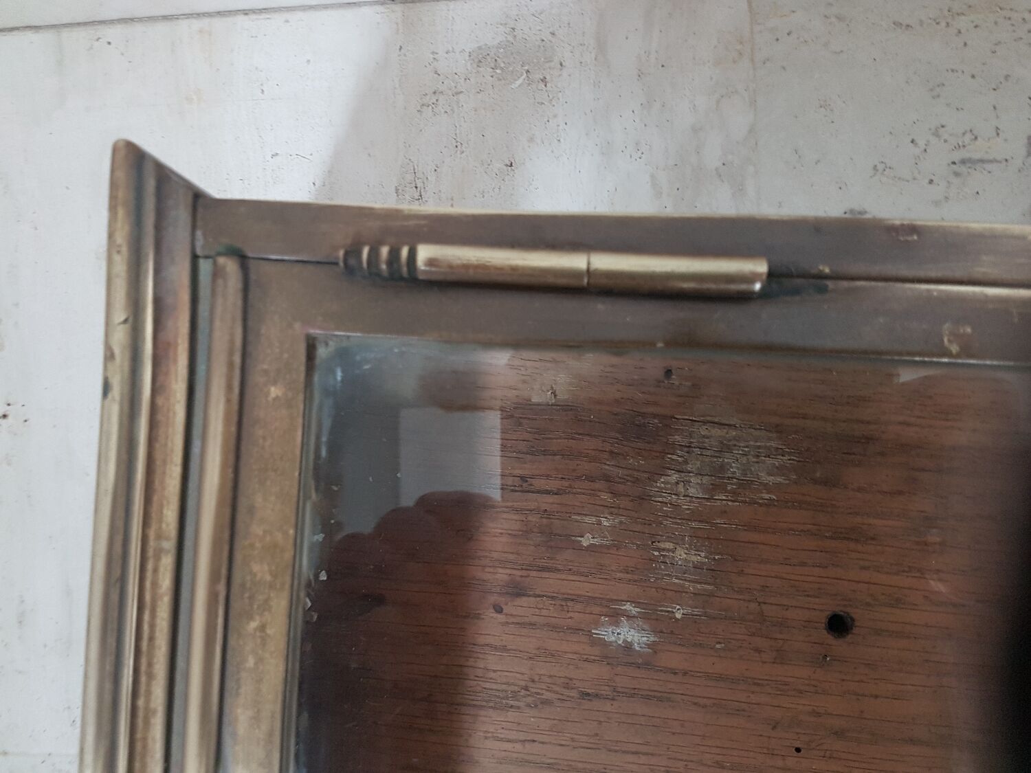 Brass showcase