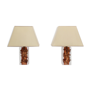 Paire de lampes de table