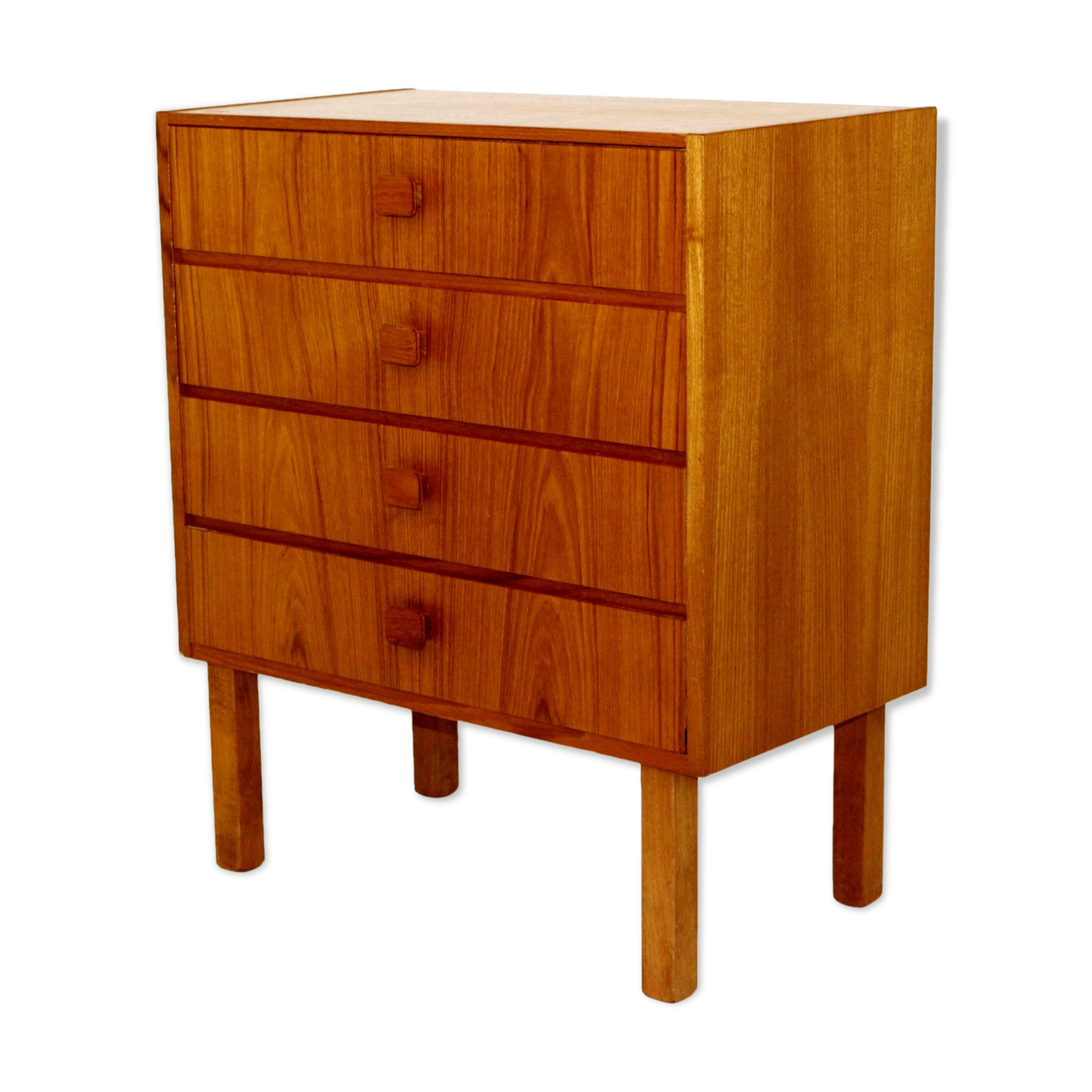 Scandinavian Teak chest of drawers  Sweden 1960