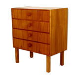 Commode scandinave en teck Suède 1960