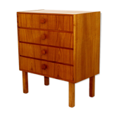 Commode scandinave en teck Suède 1960