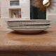 6 flat plates in ironstone - Guadeloupe model