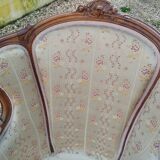Paire de fauteuils anciens style louis xv