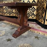 Monastery coffee table in solid mahogany