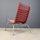 Vintage crossed legged lounge chair by Fabiaan Van Severen, 1990s