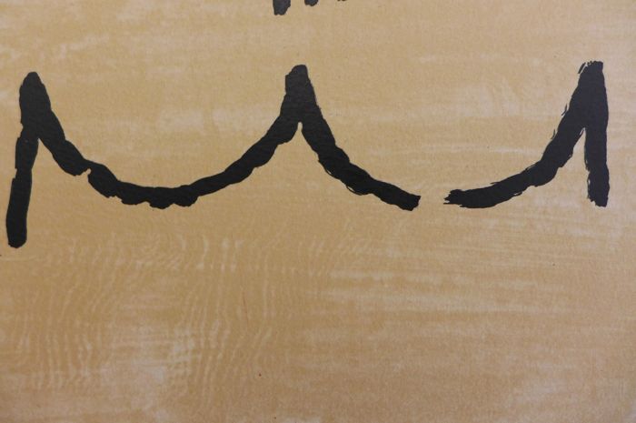 Wifredo LAM, El ultimo viaje del buque fantasma - 8, 1976. Original lithograph signed