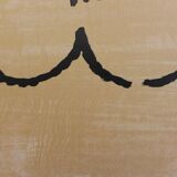 Wifredo LAM, El ultimo viaje del buque fantasma - 8, 1976. Original lithograph signed