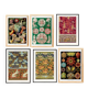Set of 6 posters
