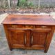 Louis XV buffet in solid wood from the 18th century, 120cm.