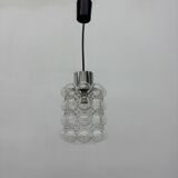 Large Bubble Glass Pendant by Helena Tynell for Limburg, Germany, 1970s