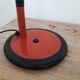 Adjustable desk lamp in lacquered metal and brushed aluminum- 1960s