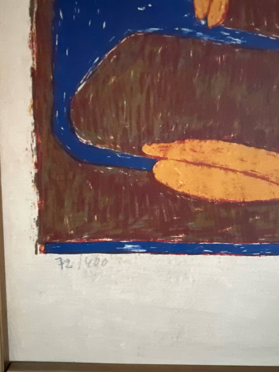 Lithograph by Pierre Courtin, 1970