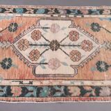 Turkish oushak rug 164x77 cm vintage carpet