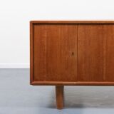 Teak desk from 1950s Danish modern architecture